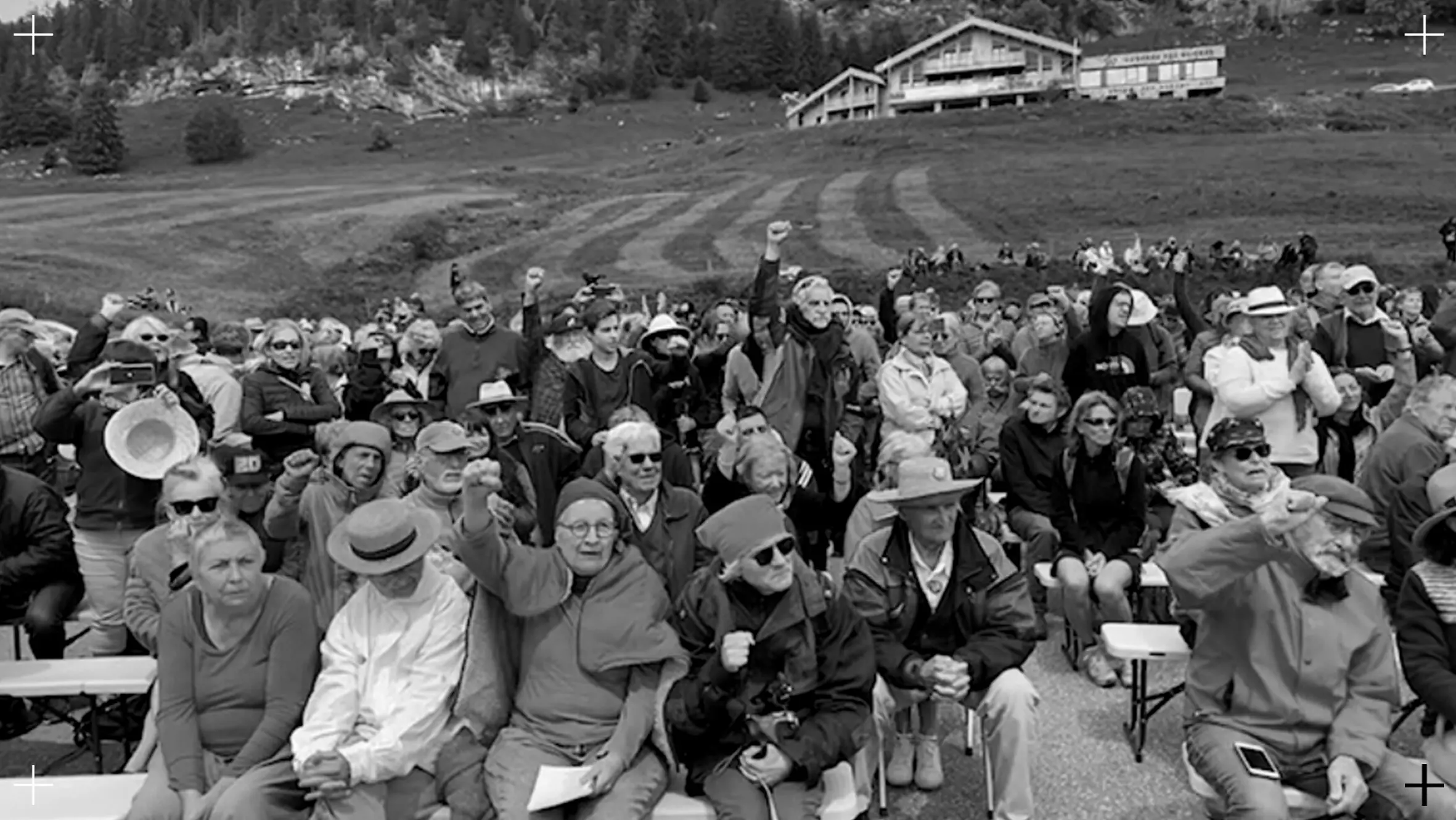 Hommages aux résistants d’hier et d’aujourd’hui. Plateau des Glières.