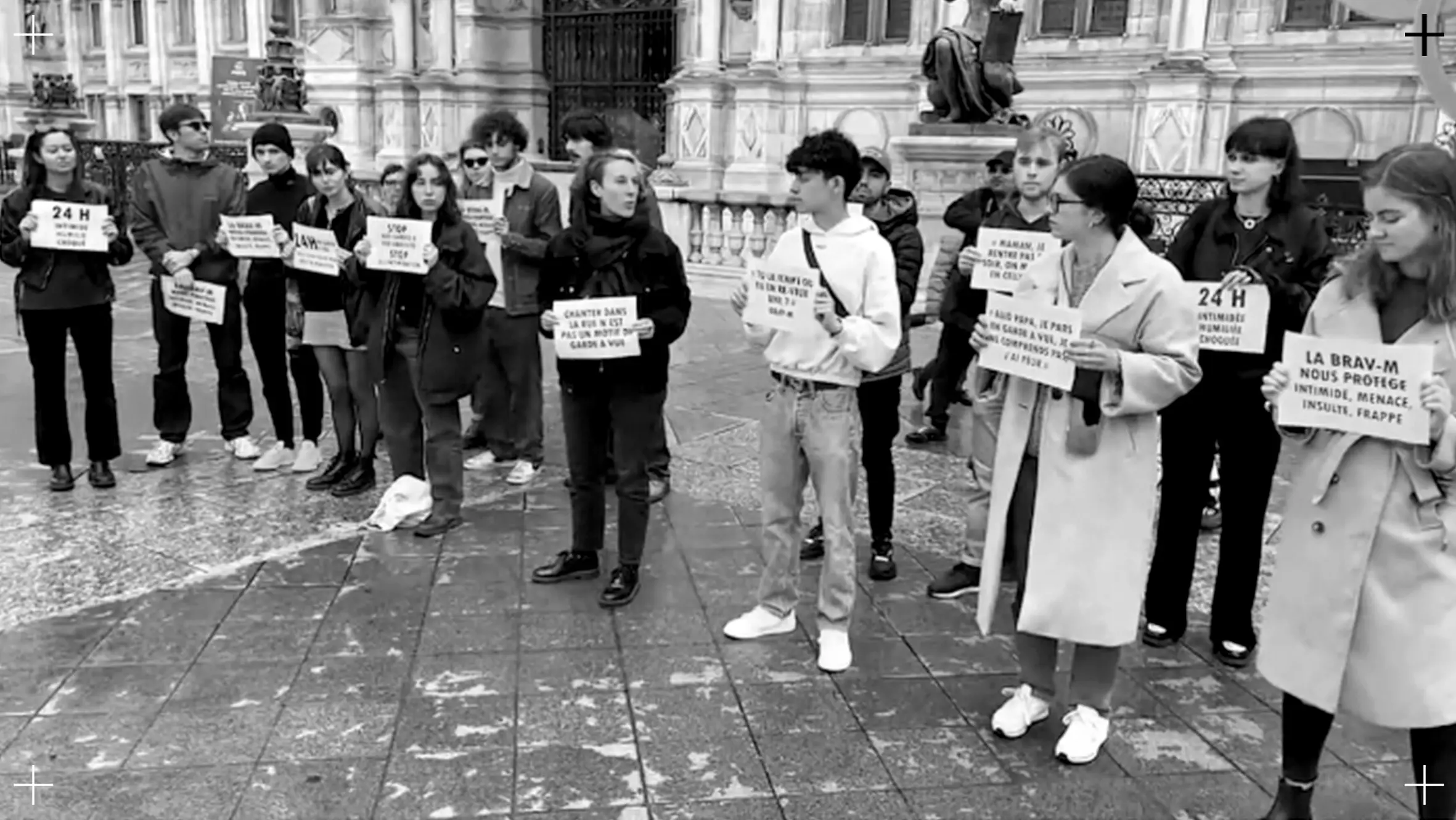 Rassemblement « Stop Gardes à vue arbitraires »