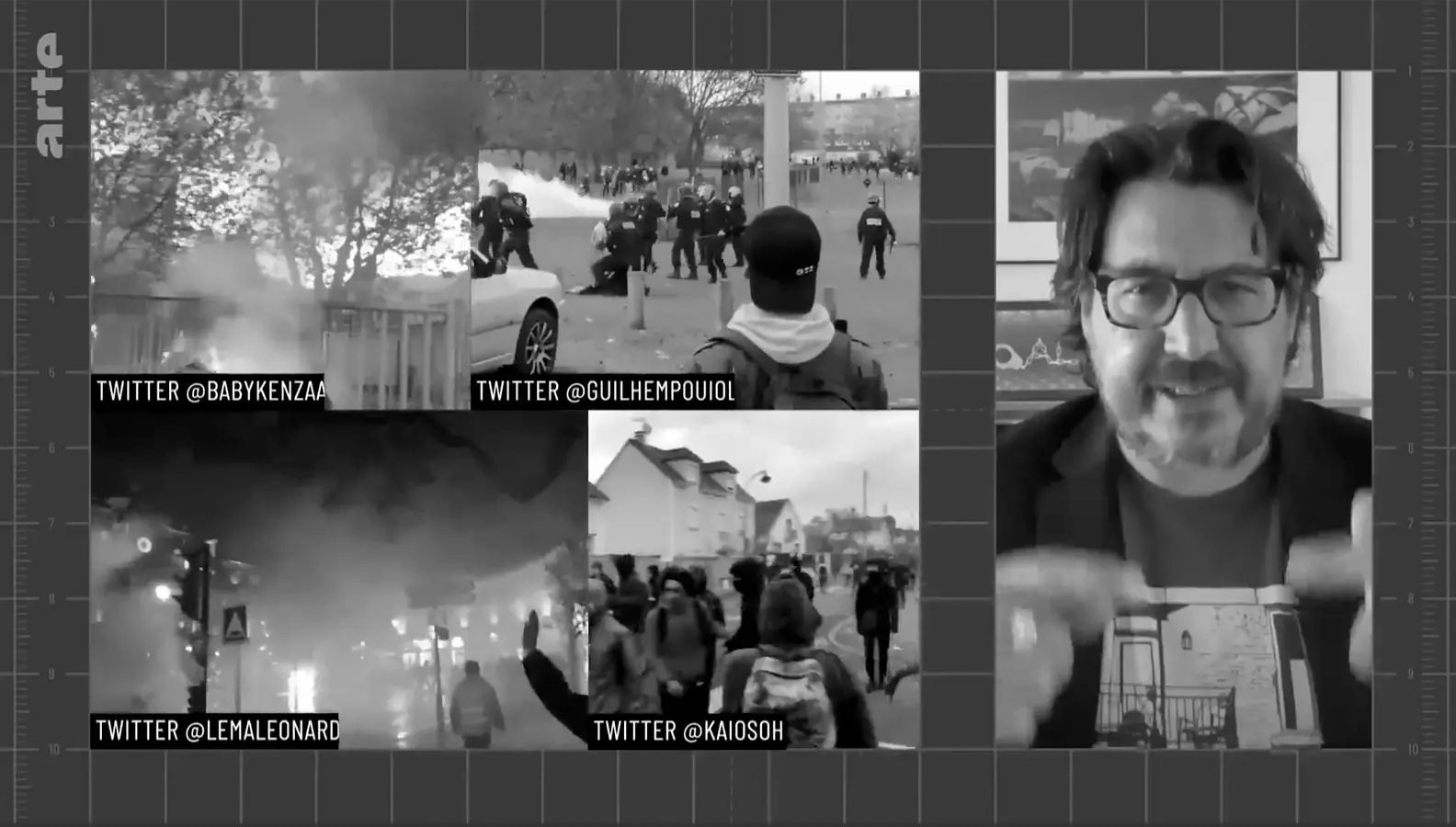 #AuPoste dans « Le dessous des images » (Arte) : Manifs, la révolution de l’image