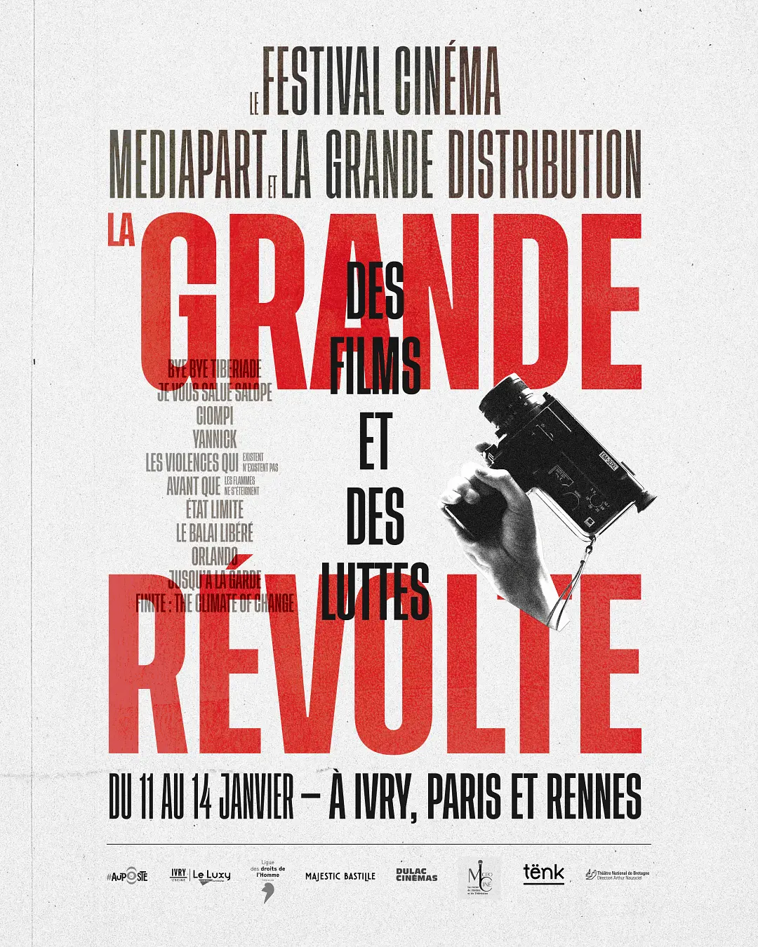 « La Grande Révolte » des films et des luttes, édition 2024