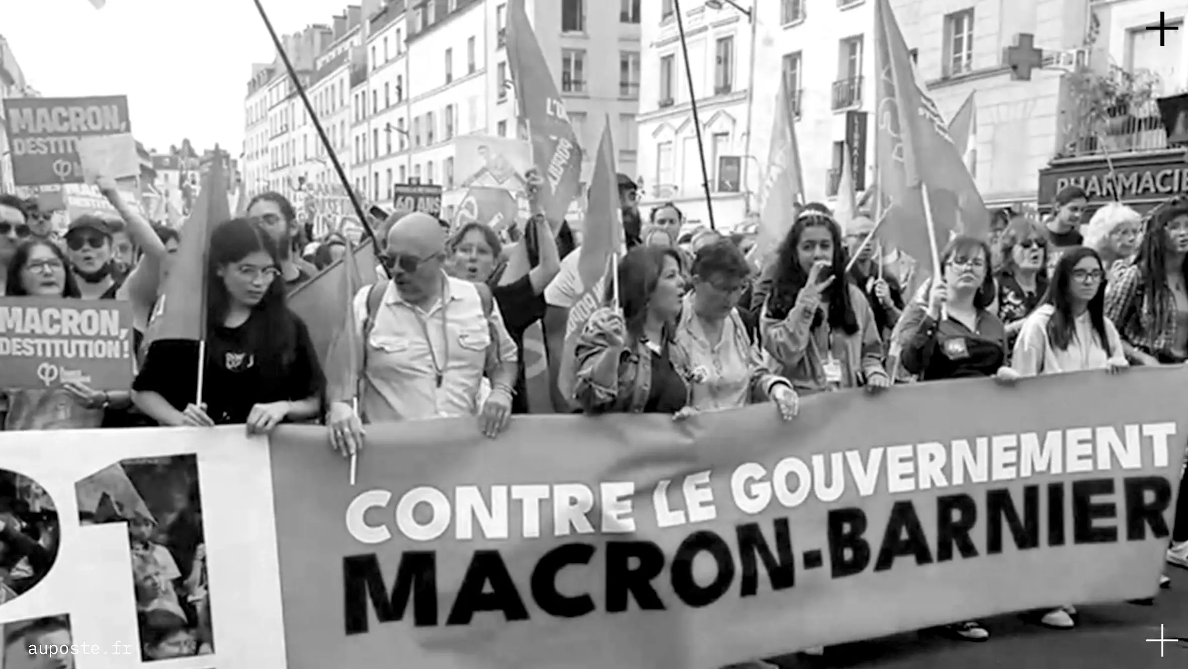 Contre Macron/Barnier : la rue (bien clairsemée)