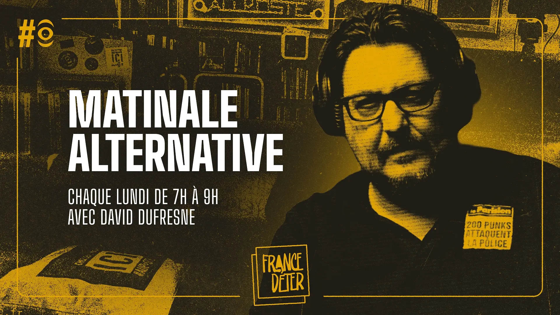 #FranceDeter : Retour sur l’affaire Déranque, François Piquemal (député LFI Toulouse), La France malade de ses fichages, et une BD punk